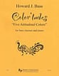 Color'tudes Bass Clarinet and Piano cover